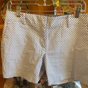 Polka dot shorts with stretch